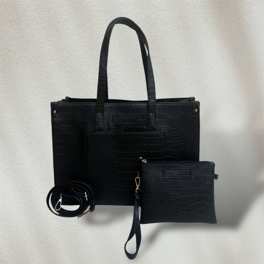 Aline Coral Black